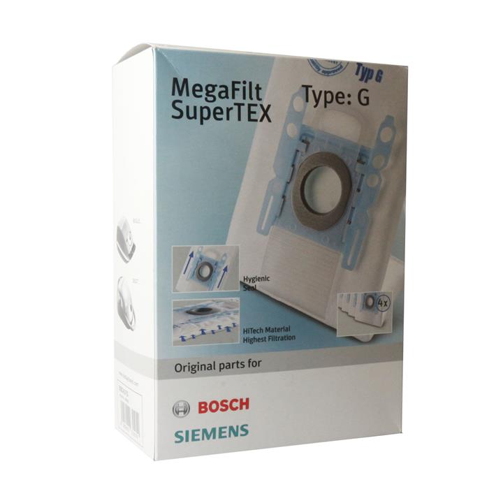 کیسه جاروبرقی مدل 101013G بسته 4 عددی مناسب برای جاروبرقی های بوش و زیمنس